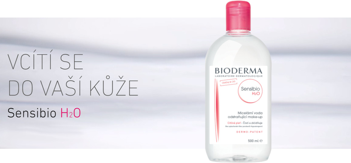 bioderma sensibio h2o micelární voda