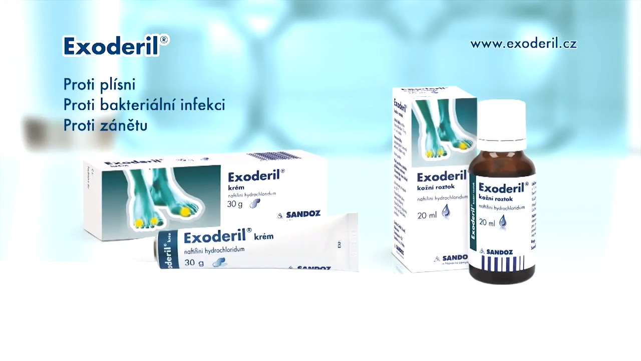 exoderil krém roztok