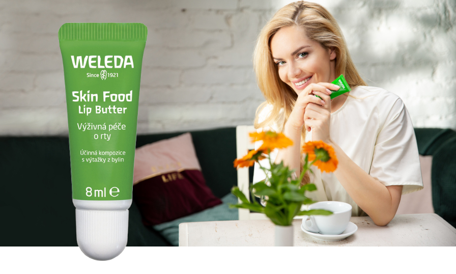 weleda skin food lip butter