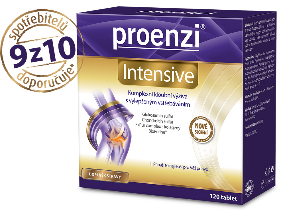 proenzi intensive, kloubní výživa