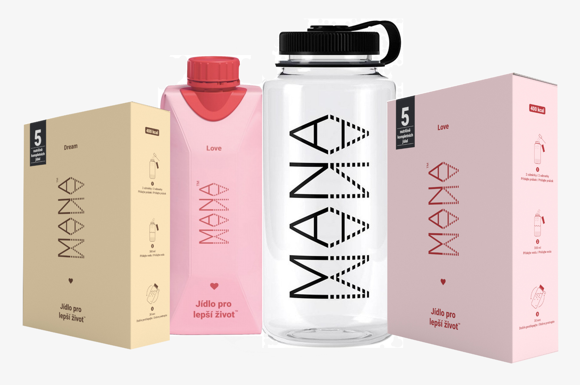mana, využití, drink, jídlo, rychle, bez starostí