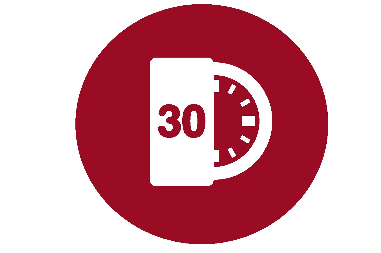 30minutový houpací cyklus