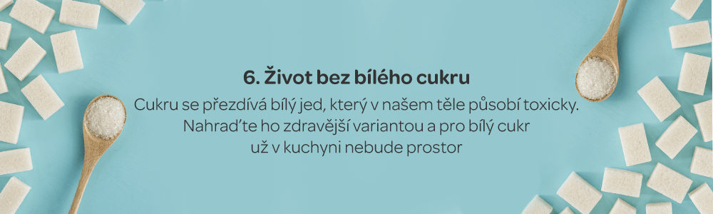 méně cukru