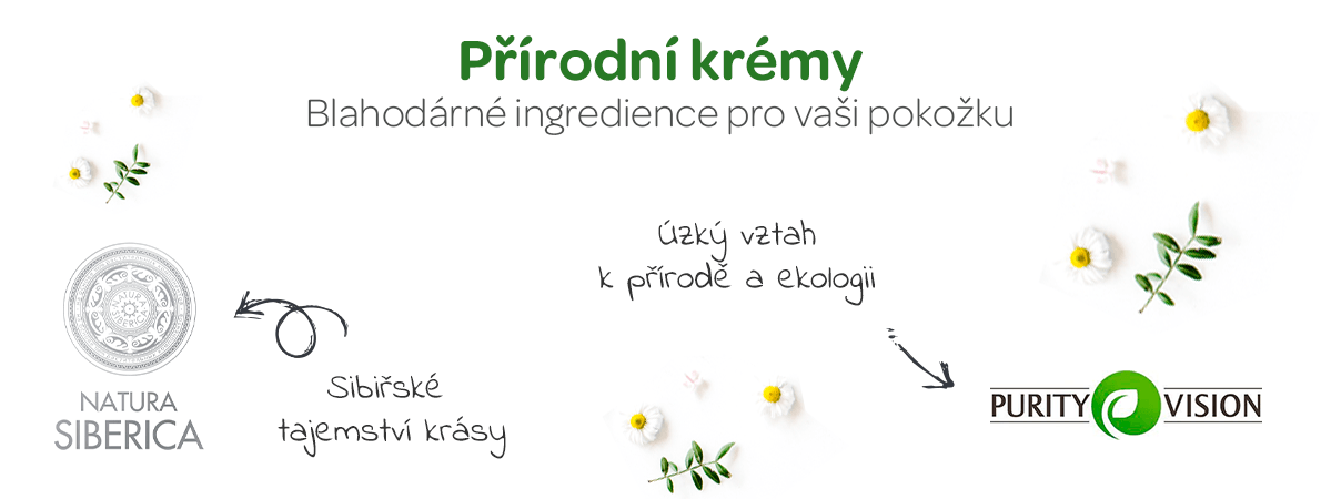 přírodní krémy, ekologie