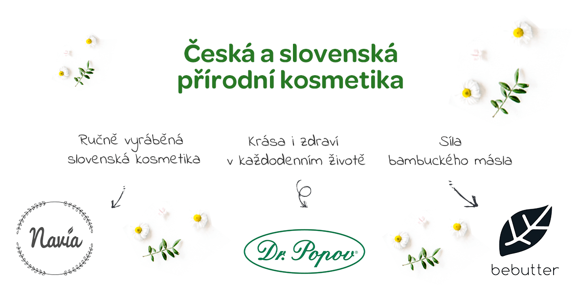 česká a slovenská přírodní kosmetika