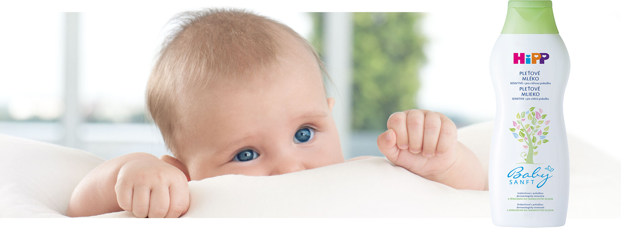 HiPP BABYSANFT Dětské pleťové mléko