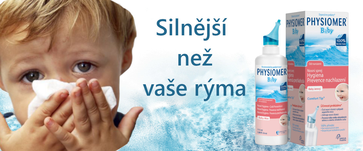 physiomer baby, sprej do nosu pro nejmenší