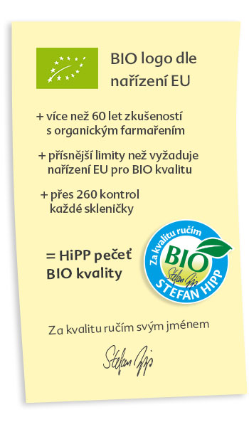 hipp kvalita , bio