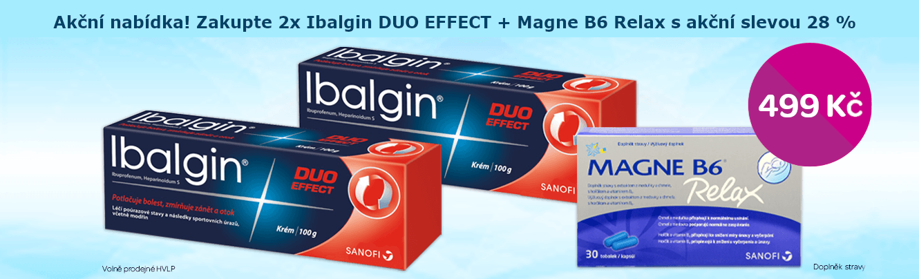 ibalgin duo effect akce, ibalgin duo effect magne b6