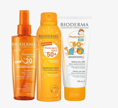 Opalovací produkty Bioderma Photoderm