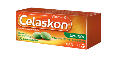 Celaskon® limetka žuvacie tablety