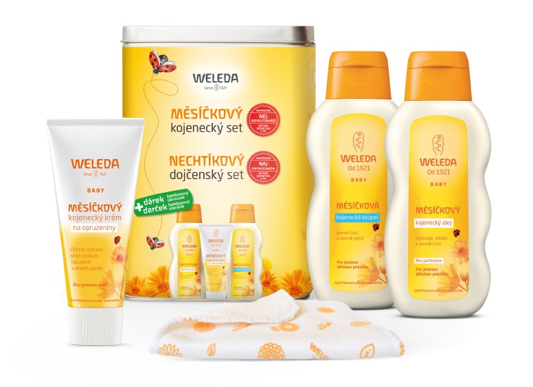 weleda set měsíček