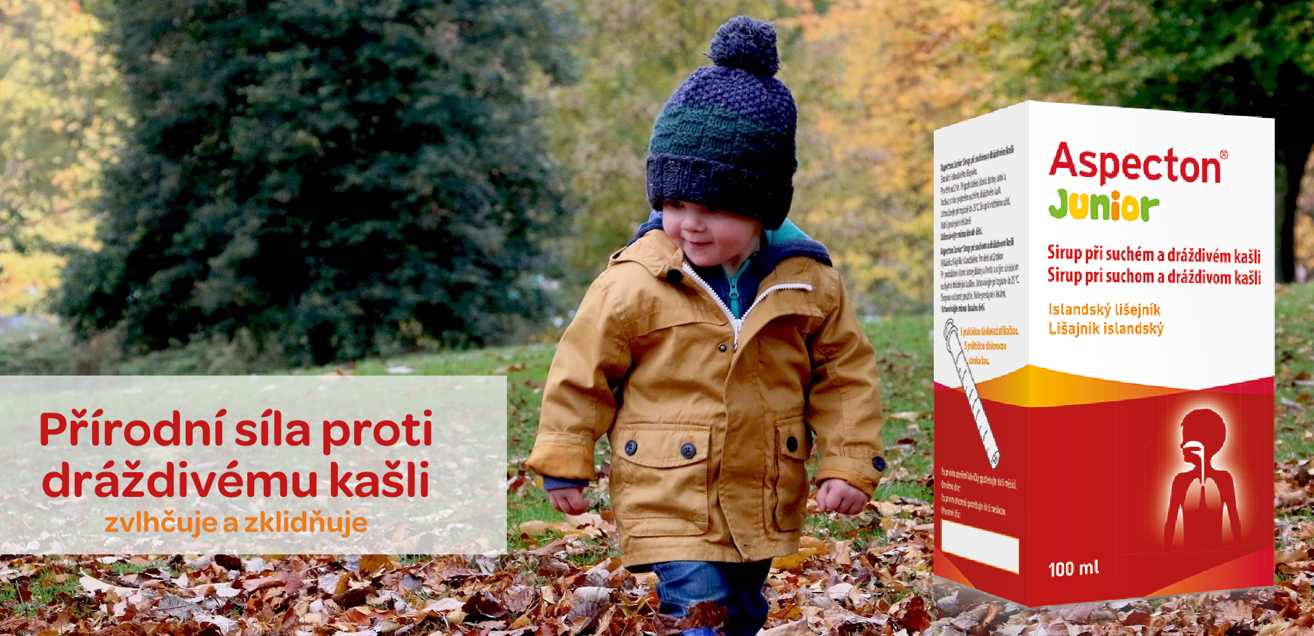 zklidnění při dráždivém kašli