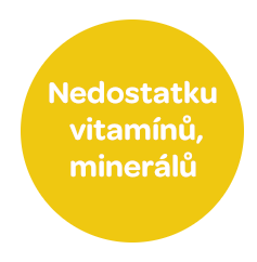 Nedostatek vitamínů a minerálů