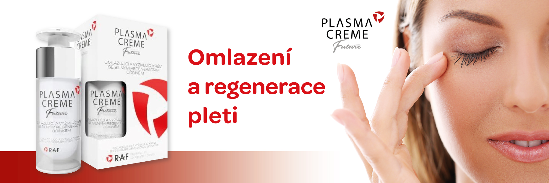 OMLAZUJÍCÍ a VYŽIVUJÍCÍ KRÉM se silným regeneračním účinkem na bázi krevních proteinů.