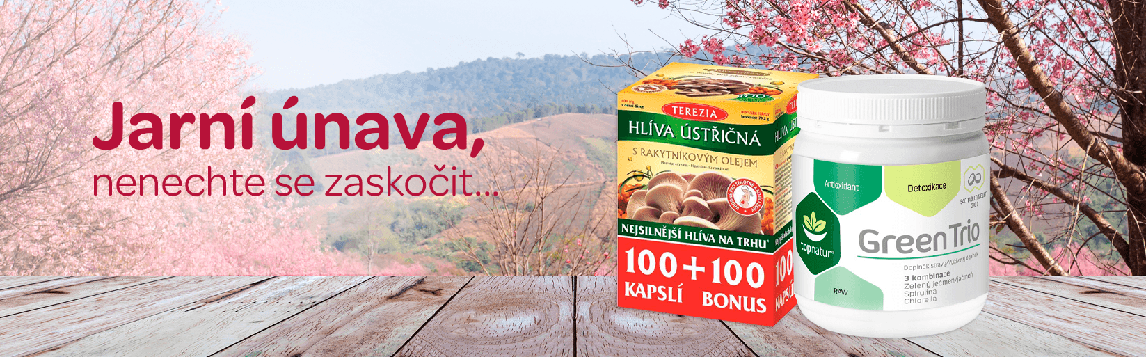 detoxikace, jarní únava