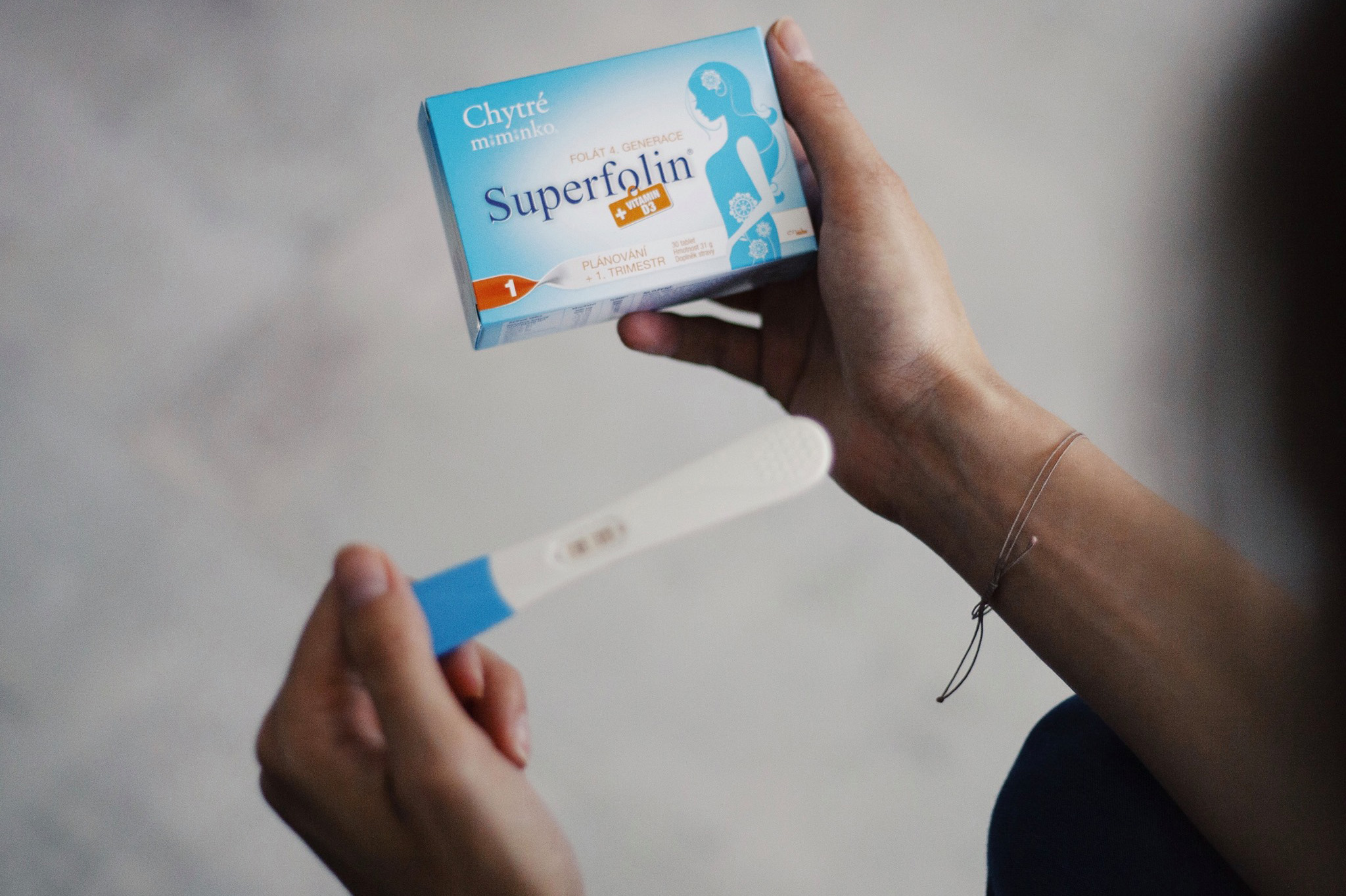 Chytré miminko, Superfolin 1 plan, pro kojící a těhotné, foláty 4. generace, pro slabé metabolizéry klasické kyseliny listové