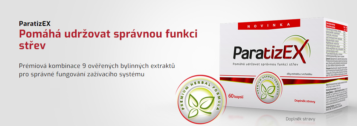 na správnou funkci střev