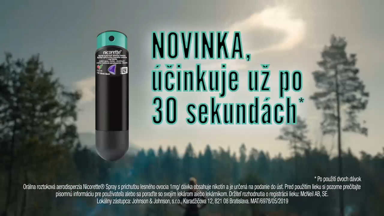 Nicorette, orální sprej, omezuje chuť na cigaretu, přestaňte kouřit s účinným sprejem nicorette, příjemná chuť lesního ovoce, , vhodný pro každého, pomůže porazit touhu po cigaretě, jednoduchá aplikace kdekoliv a kdykoliv