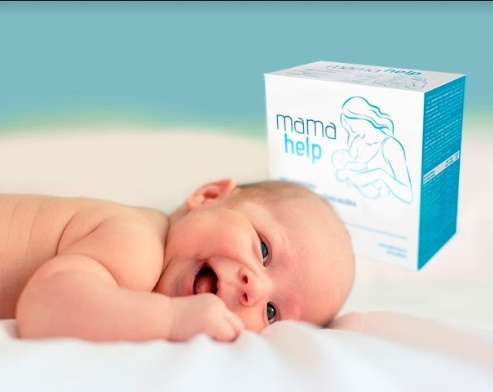 Mamahelp, podpora během kojení, podpora laktace, přírodní výtažky z pískavice, fenyklu a anýzu, s prokázaným účinkem na normální vývoj mozku kojence (díky DHA), DHA-omega3 mastná kyselina důležitá pro vývoj dítěte