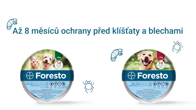 Jak obojek pro psa Foresto používat