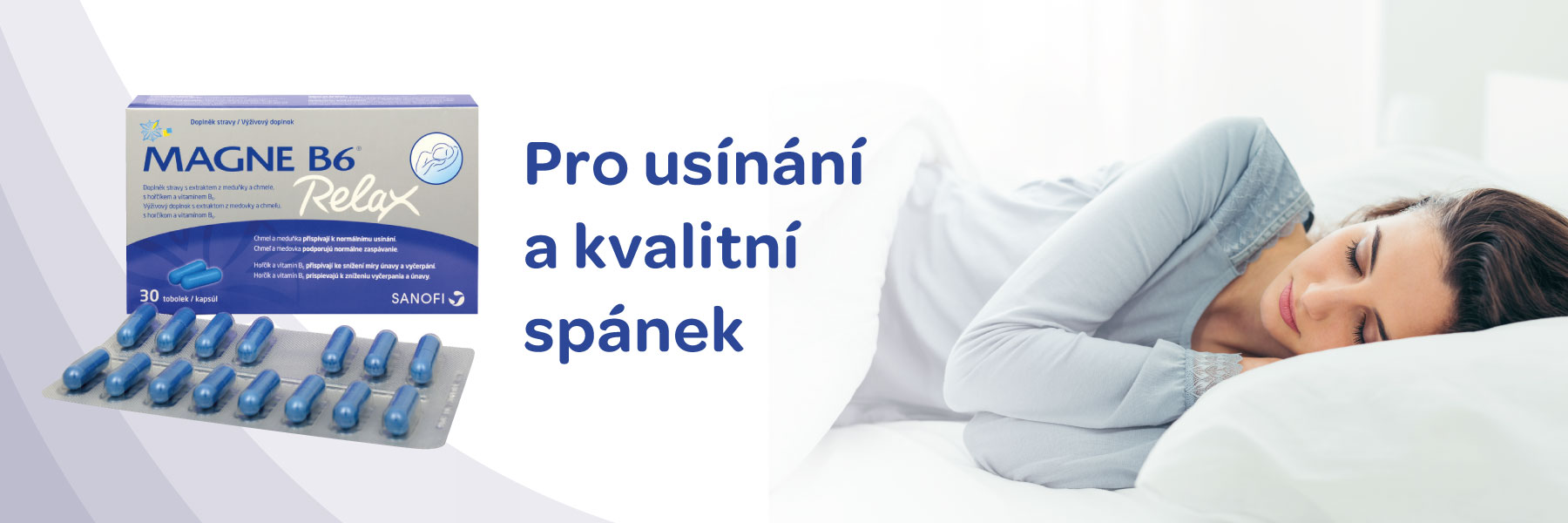 magne b6 usínání a spánek