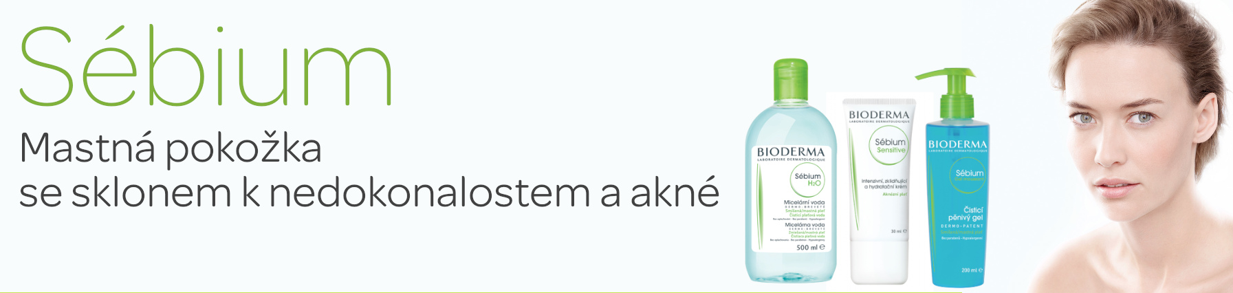 sébio, bioderma, problematická, pleť