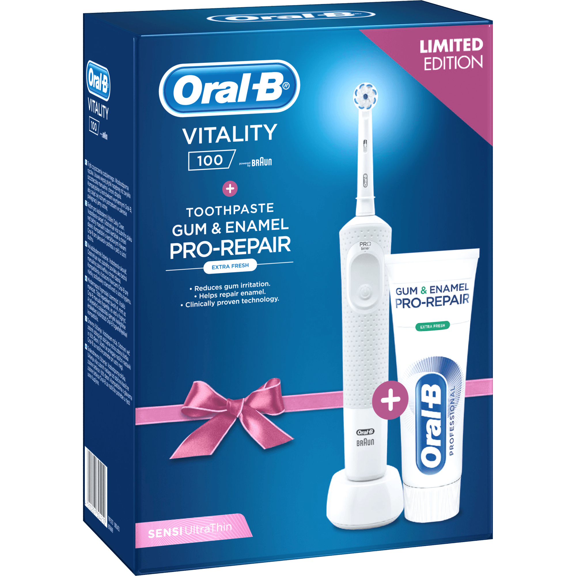 zubni kartacek , zubni kartacky , oral B , oralB , elektricky zubni kartacek , darkova sada