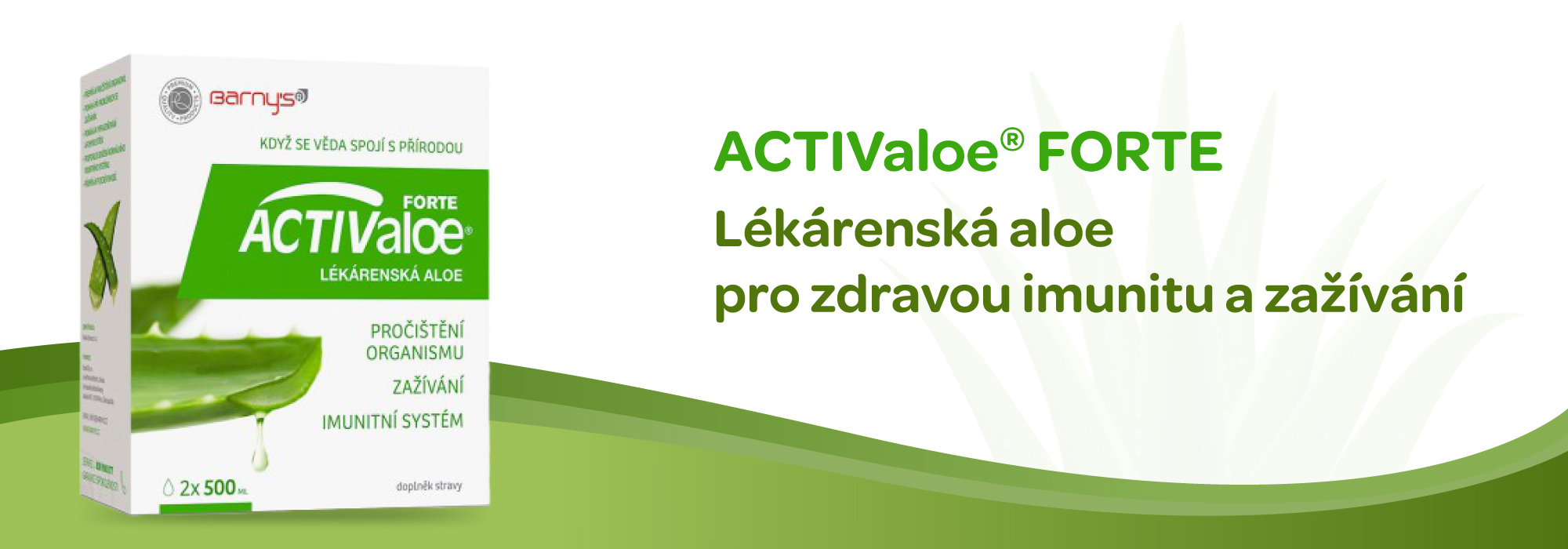 Activaloe forte, lekarenska aloe, imunita, detoxikace, zažívání