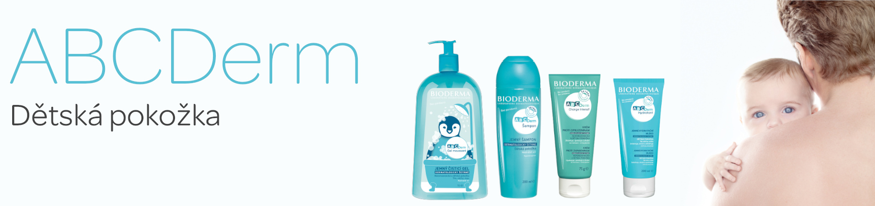 abcderm, dítě, pokožka