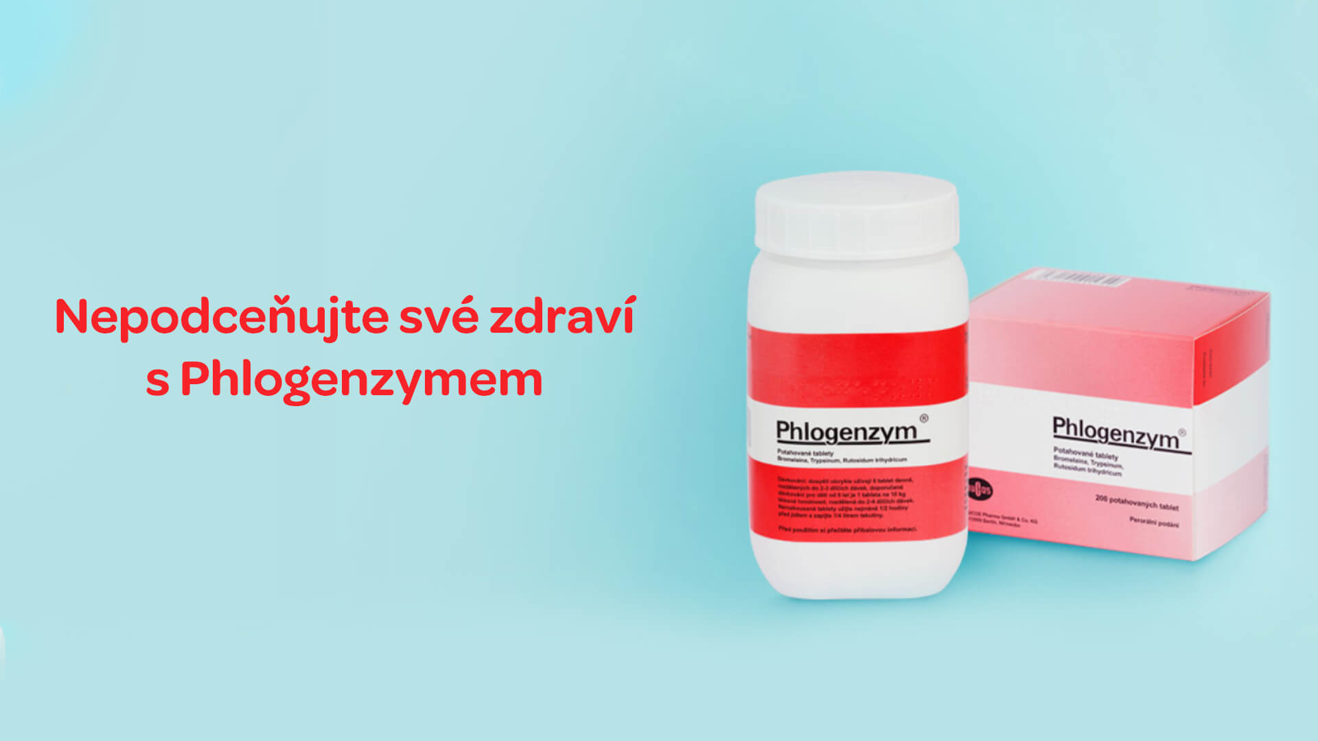 Phlogenzym , hojení ran , léčba , hybnost , účinek