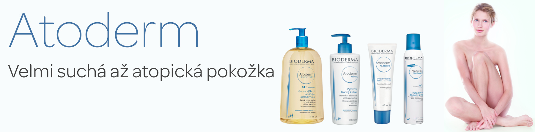 atoderm, bioderma, péče