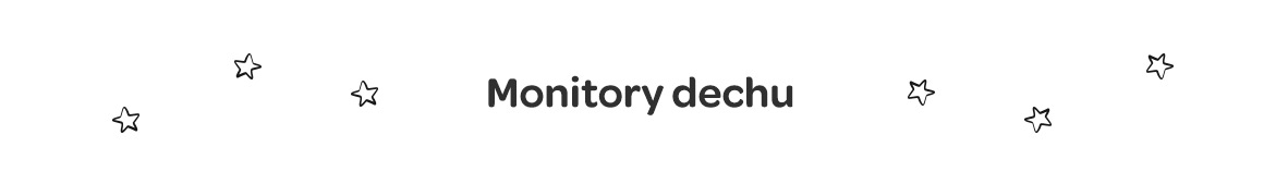 monitory dechu