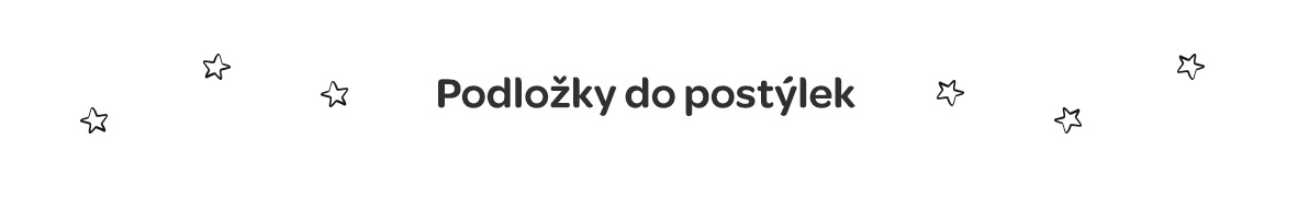 podložky do postýlek