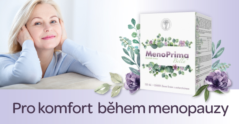 MenoPrima Bella 120 tablet + DÁREK denní krém 75ml