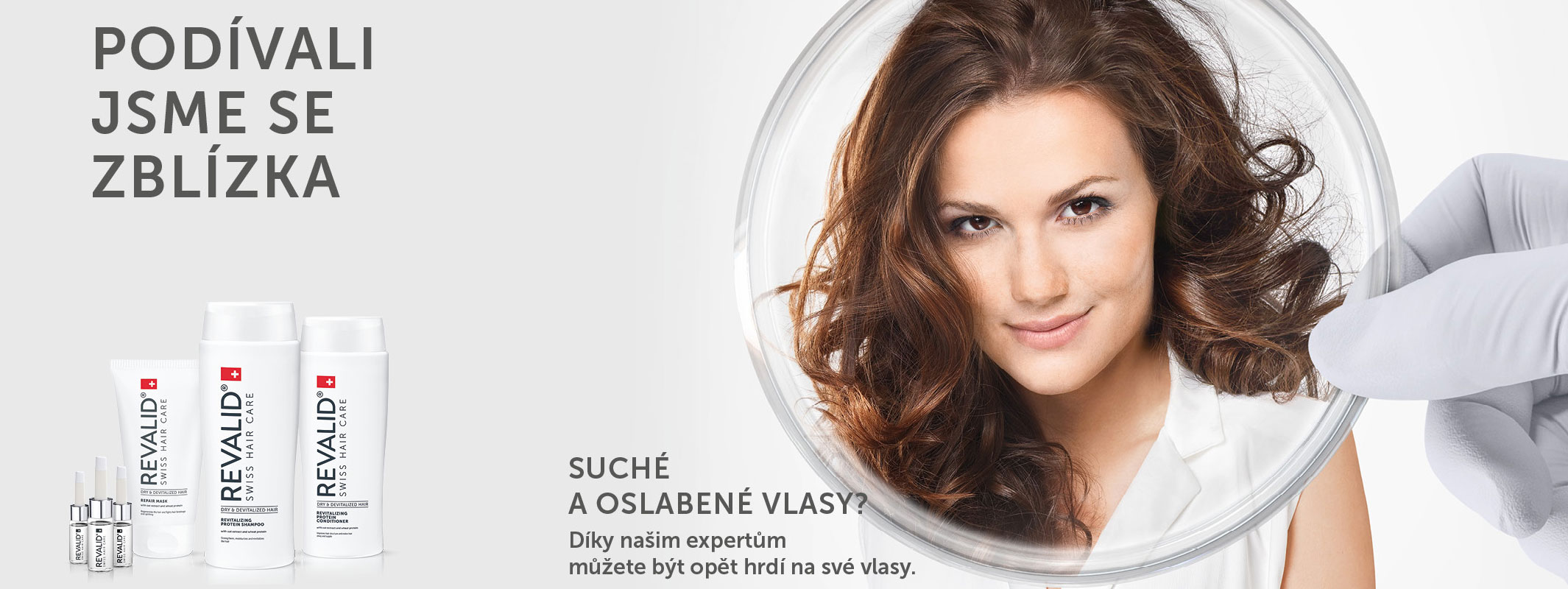 Revalid, produkty na suché a slabé vlasy