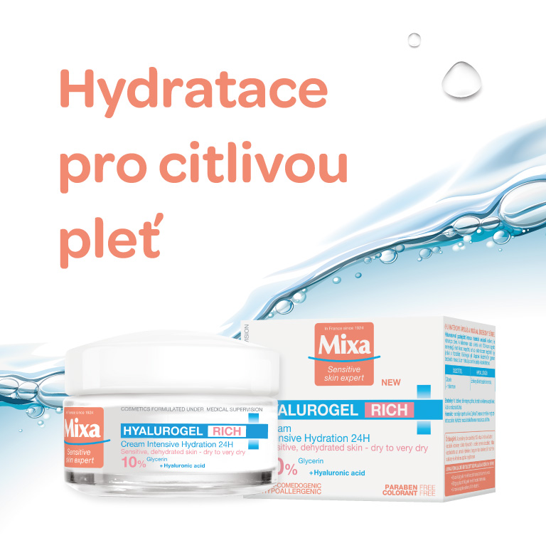 intenzivní hydratacce