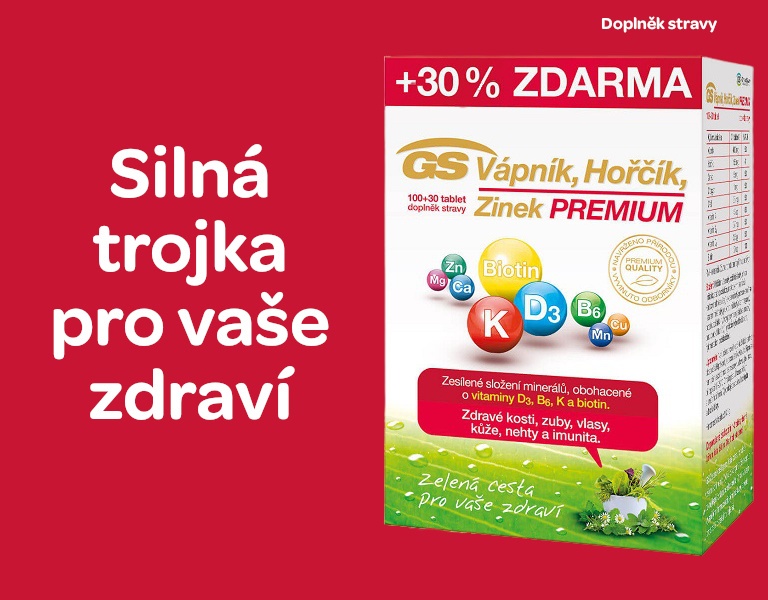 silná trojka pro vaše zdraví