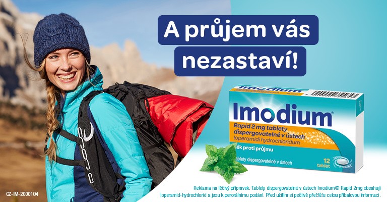Imodium rapid, akutní průjem