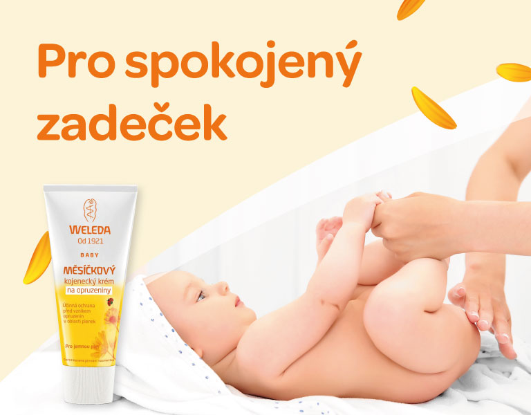 Weleda,opruzeniny, měsíčková mast