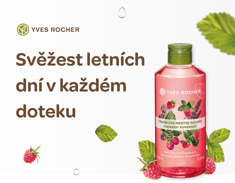 yves rocher malina a máta