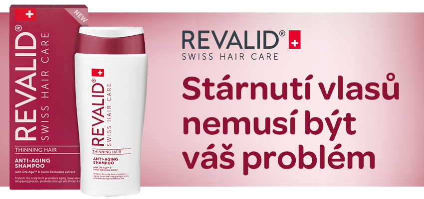 Revalid Anti-Aging Shampoo. objem, hustota, chrání před negativními vlivy