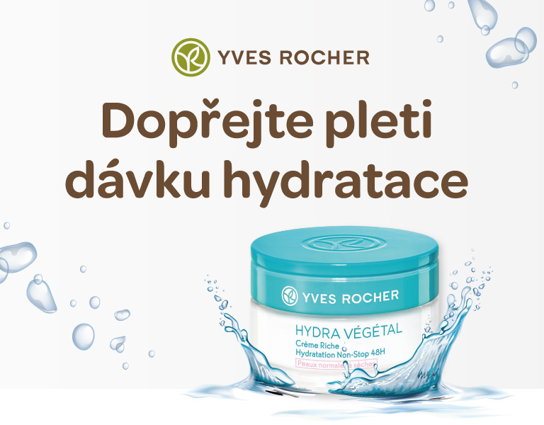 dopřejte pleti dávku hydratace yves rocher
