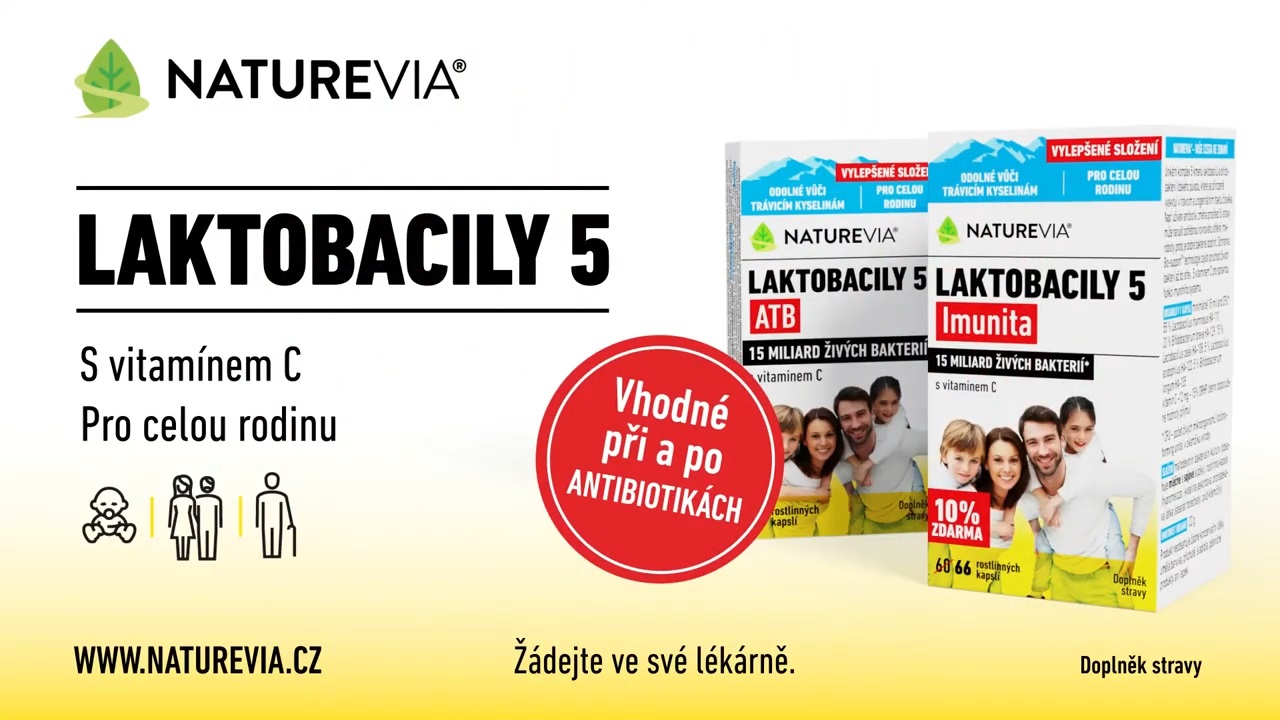 laktobacily naturevia cestování střevní problémy