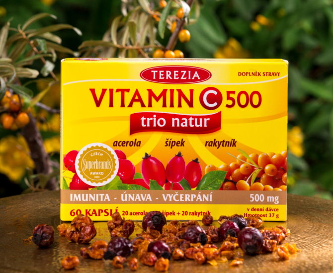 Terezia Vitamin C trio natur, proč je důležitý