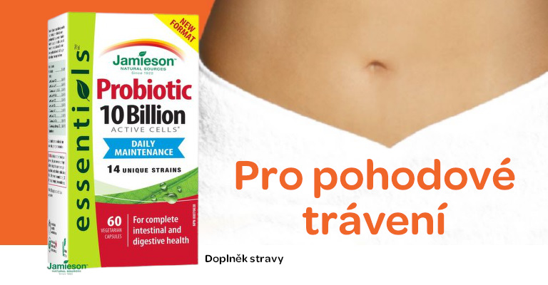Jamieson Probiotic 10 miliard 60 kapslí