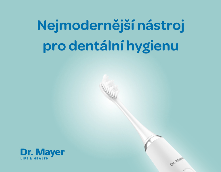 Dr.Mayer Dobíjecí sonický kartáček, sonická kartáček, elektrický kartáček