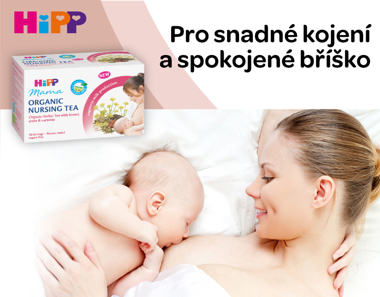 HiPP MAMA sáčkový čaj BIO pro kojící