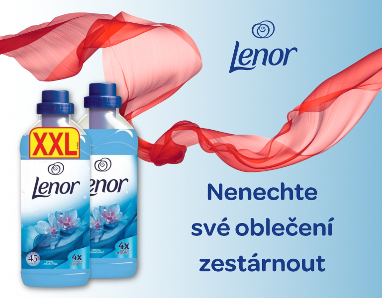 Lenor aviváž Spring duopack