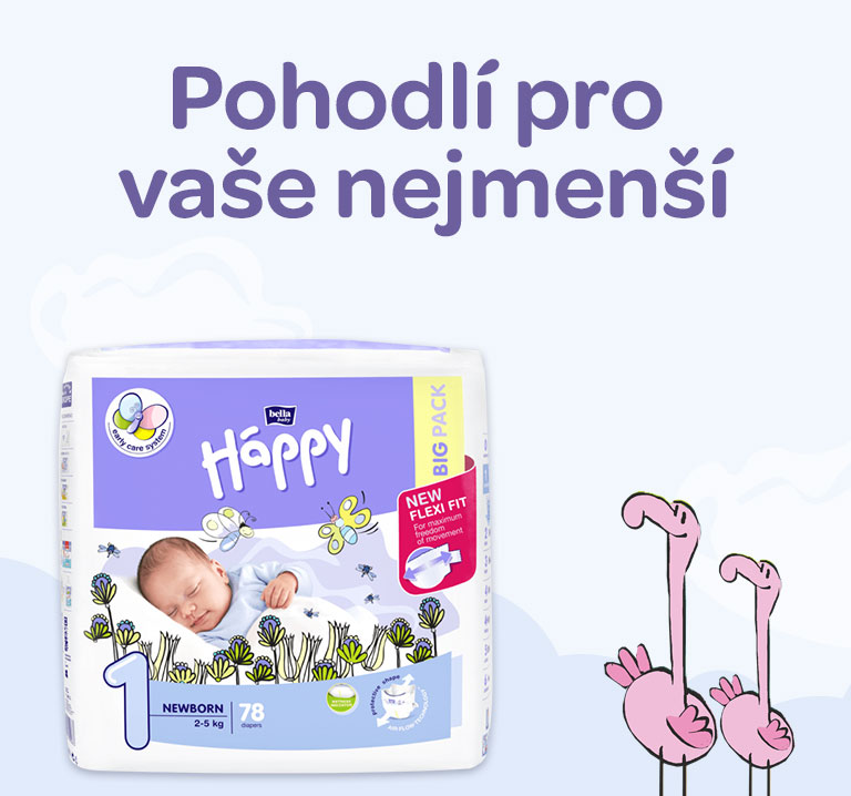 Bella happy, jednorázové plenky